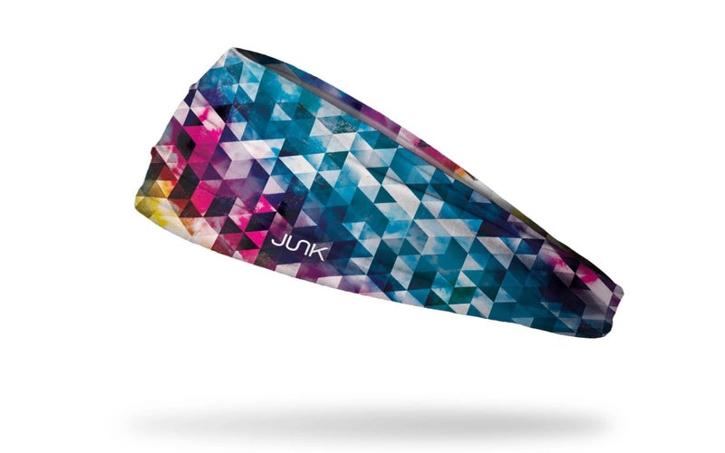 JUNK Brands Big Bang Lite Headband - Moisture-Wicking, Performance Fabric,Non-Slip, Sports Sweatband for Men & Women - One Size - Coldsnap - Image 1